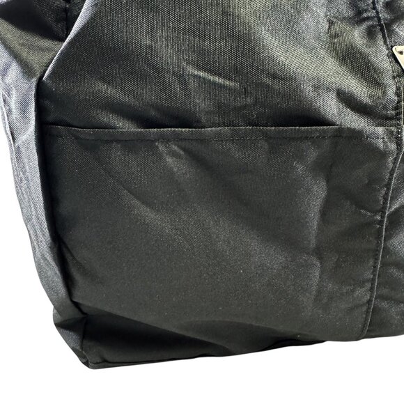 Samsonite Black Nylon Soft Sided Foldaway Packable Duffle Bag Carry On 28x14x10 - Picture 3 of 6